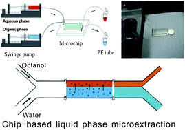 Graphical abstract: Chip-based liquid phase microextraction combined with electrothermal vaporization-inductively coupled plasma mass spectrometry for trace metal determination in cell samples