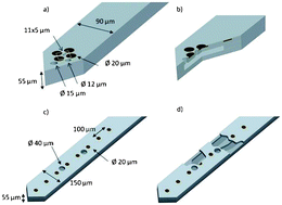 Graphical abstract: SU-8 based microprobes for simultaneous neural depth recording and drug delivery in the brain