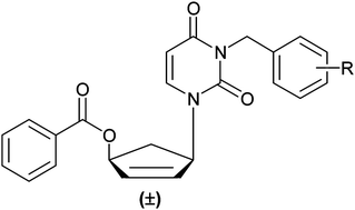 Graphical abstract: 5′-Nor carbocyclic nucleosides: unusual nonnucleoside inhibitors of HIV-1 reverse transcriptase