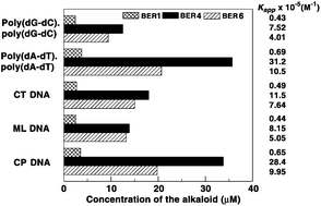 Graphical abstract: Synthesis of new 13-diphenylalkyl analogues of berberine and elucidation of their base pair specificity and energetics of DNA binding