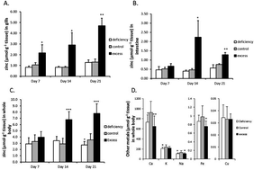 Graphical abstract: Uptake epithelia behave in a cell-centric and not systems homeostatic manner in response to zinc depletion and supplementation