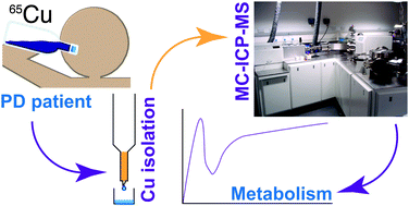 Graphical abstract: High precision isotope measurements reveal poor control of copper metabolism in Parkinsonism