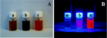 Graphical abstract: Eu(iii)-coupled graphene oxide as a luminescent material