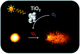 Graphical abstract: Singlet oxygen plays a key role in the toxicity and DNA damage caused by nanometric TiO2 in human keratinocytes