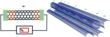 Graphical abstract: Confinement effects and why carbon nanotube bundles can work as gas sensors