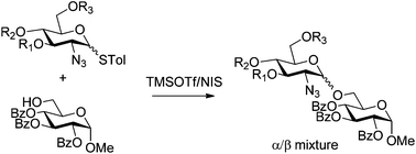 Graphical abstract: Study of the stereoselectivity of 2-azido-2-deoxyglucosyl donors: protecting group effects