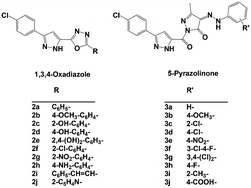 Graphical abstract: Synthesis and biological evaluation of 3-(4-chlorophenyl)-4-substituted pyrazole derivatives