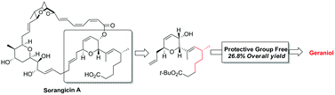 Graphical abstract: A stereoselective approach for the southeast segment (C1–C16) of (+)-sorangicin A