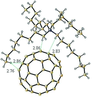 Graphical abstract: Structure and spectral properties of fullerene – tetraoctylammonium bromide composition in neutral and ionic states: experimental data and theoretical analysis