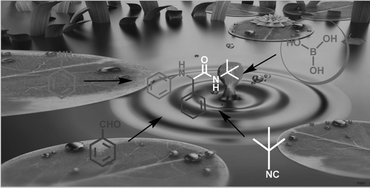 Graphical abstract: Boric acid catalyzed Ugi three-component reaction in aqueous media