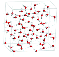 Graphical abstract: A calculating proof on hydrogen bonding in ordinary ice by the first-principles density functional theory