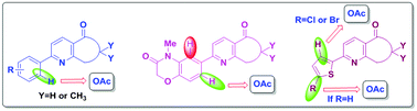 Graphical abstract: Pd-catalyzed site selective C–H acetoxylation of aryl/heteroaryl/thiophenyl tethered dihydroquinolinones