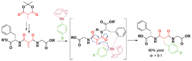 Graphical abstract: Stereoselective synthesis of short benzyl malonyl peptides