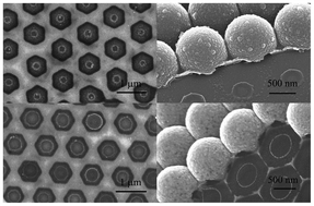 Graphical abstract: Design and fabrication of ZnO/Ni heterogeneous binary arrays with selective control of structure, size and distance via stepwise colloidal lithography