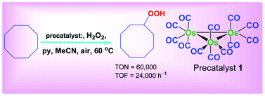 Graphical abstract: Oxidation reactions catalyzed by osmium compounds. Part 4. Highly efficient oxidation of hydrocarbons and alcohols including glycerol by the H2O2/Os3(CO)12/pyridine reagent