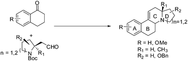 Graphical abstract: l-Proline derived nitrogenous steroidal systems: an asymmetric approach to 14-azasteroids