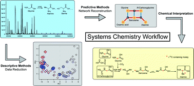 Graphical abstract: From systems biology to systems chemistry: metabolomic procedures enable insight into complex chemical reaction networks in water