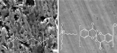Graphical abstract: Halogen-free imidazolium/ammonium-bis(salicylato)borate ionic liquids as high performance lubricant additives