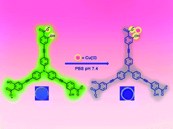 Graphical abstract: Highly sensitive salicylic fluorophore for visual detection of picomole amounts of Cu2+