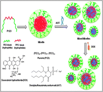 Graphical abstract: Microstructure, drug binding and cytotoxicity of Pluronic P123–aerosol OT mixed micelles