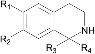 Graphical abstract: 1-Aryl-1,2,3,4-tetrahydroisoquinolines as potential antimalarials: synthesis, in vitro antiplasmodial activity and in silico pharmacokinetics evaluation