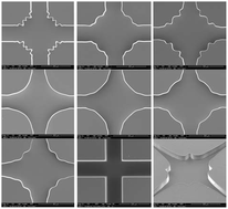 Graphical abstract: Optimized cross-slot microdevices for homogeneous extension
