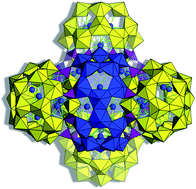 Graphical abstract: Water-soluble multi-cage super tetrahedral uranyl peroxide phosphate clusters