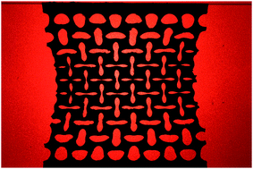 Graphical abstract: Pattern switching in soft cellular solids under compression