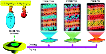 Graphical abstract: Self-assembly of novel lipid-mimicking brush polymers in nanoscale thin films