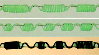 Graphical abstract: Capillary instability on an elastic helix