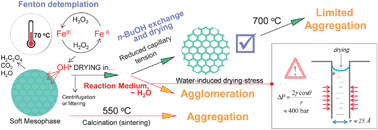 Graphical abstract: Detemplation of soft mesoporous silica nanoparticles with structural preservation