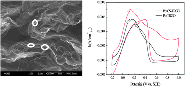 Graphical abstract: Pd catalyst supported on a chitosan-functionalized large-area 3D reduced graphene oxide for formic acid electrooxidation reaction