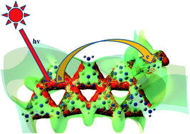 Graphical abstract: Molecule-induced gradient electronic potential distribution on a polymeric photocatalyst surface and improved photocatalytic performance