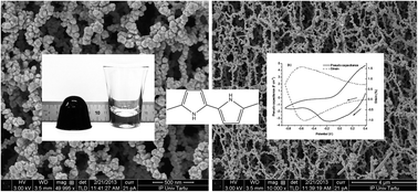Graphical abstract: Direct chemical synthesis of pristine polypyrrole hydrogels and their derived aerogels for high power density energy storage applications