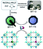 Graphical abstract: Nickel-substituted zeolitic imidazolate frameworks for time-resolved alcohol sensing and photocatalysis under visible light