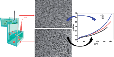 Graphical abstract: A tough hydrogel–hydroxyapatite bone-like composite fabricated in situ by the electrophoresis approach