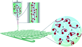 Graphical abstract: Development and characterisation of a new bioink for additive tissue manufacturing