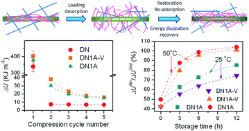 Graphical abstract: Tough nanocomposite double network hydrogels reinforced with clay nanorods through covalent bonding and reversible chain adsorption