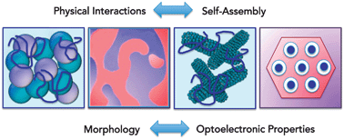Graphical abstract: Harnessing self-assembly strategies for the rational design of conjugated polymer based materials