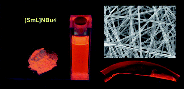 Graphical abstract: A new tetrakis β-diketone ligand for NIR emitting LnIII ions: luminescent doped PMMA films and flexible resins for advanced photonic applications