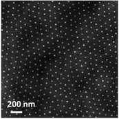 Graphical abstract: Homopolymers as nanocarriers for the loading of block copolymer micelles with metal salts: a facile way to large-scale ordered arrays of transition-metal nanoparticles