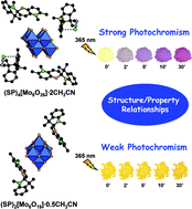 Graphical abstract: New photoresponsive charge-transfer spiropyran/polyoxometalate assemblies with highly tunable optical properties