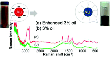 Graphical abstract: Fabrication of lipophilic gold nanoparticles for studying lipids by surface enhanced Raman spectroscopy (SERS)