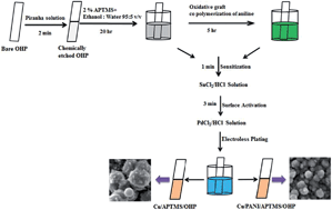 Graphical abstract: Chemically modified flexible strips as electrochemical biosensors