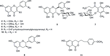 Graphical abstract: Simultaneous determination of nine major constituents in Agrimonia pilosa Ledeb. by HPLC-DAD-ESI-MS/MS