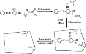 Graphical abstract: Synthesis and characterization of molecularly imprinted polymers with modified rosin as a cross-linker and selective SPE-HPLC detection of basic orange II in foods