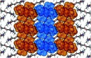 Graphical abstract: Uniaxial negative thermal expansion facilitated by weak host–guest interactions