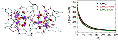 Graphical abstract: All-round robustness of the Mn19 coordination cluster system: experimental validation of a theoretical prediction