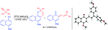 Graphical abstract: The first structural and spectroscopic characterisation of a ring-opened form of a 2H-naphtho[1,2-b]pyran: a novel photomerocyanine