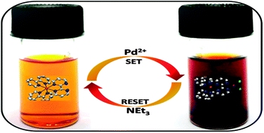 Graphical abstract: A fast and selective probe for monitoring Pd2+ in aqueous medium via the dual-optical readout